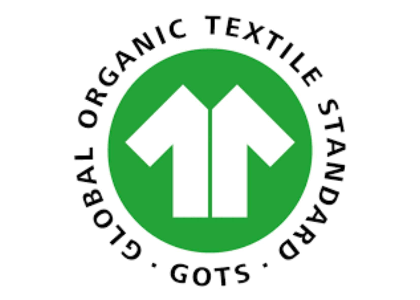 Logo GOTS- format Galerie tissu