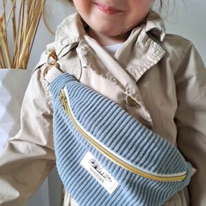 Sac banane enfant fille look mère/fille matchy-matchy chic tendance accessoires fille Vert d'eau