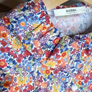 Chemise fille CAPUCINE fleuri bohème matchy matchy