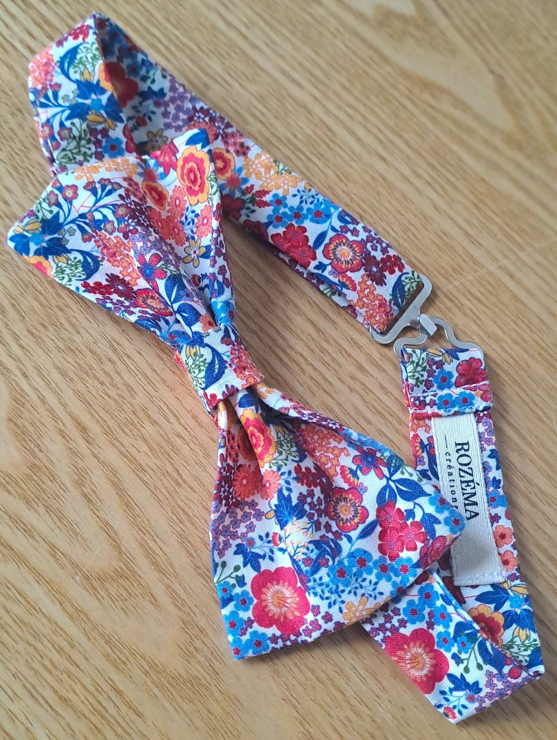 Noeud papillon Adulte fleuri liberty cérémonie Matchy matchy