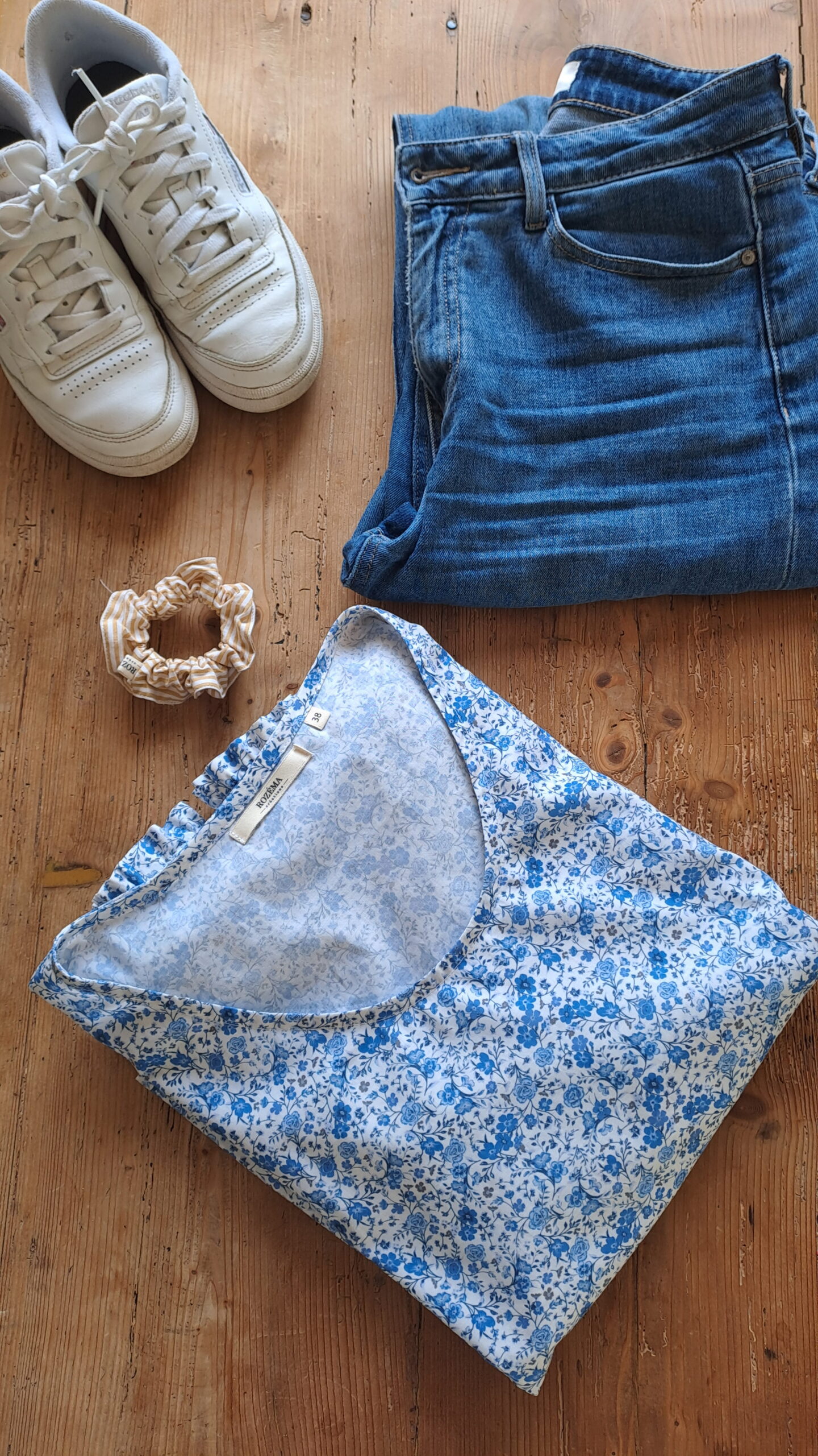 Collection Bord de mer - blouse a Femme fleuri liberty